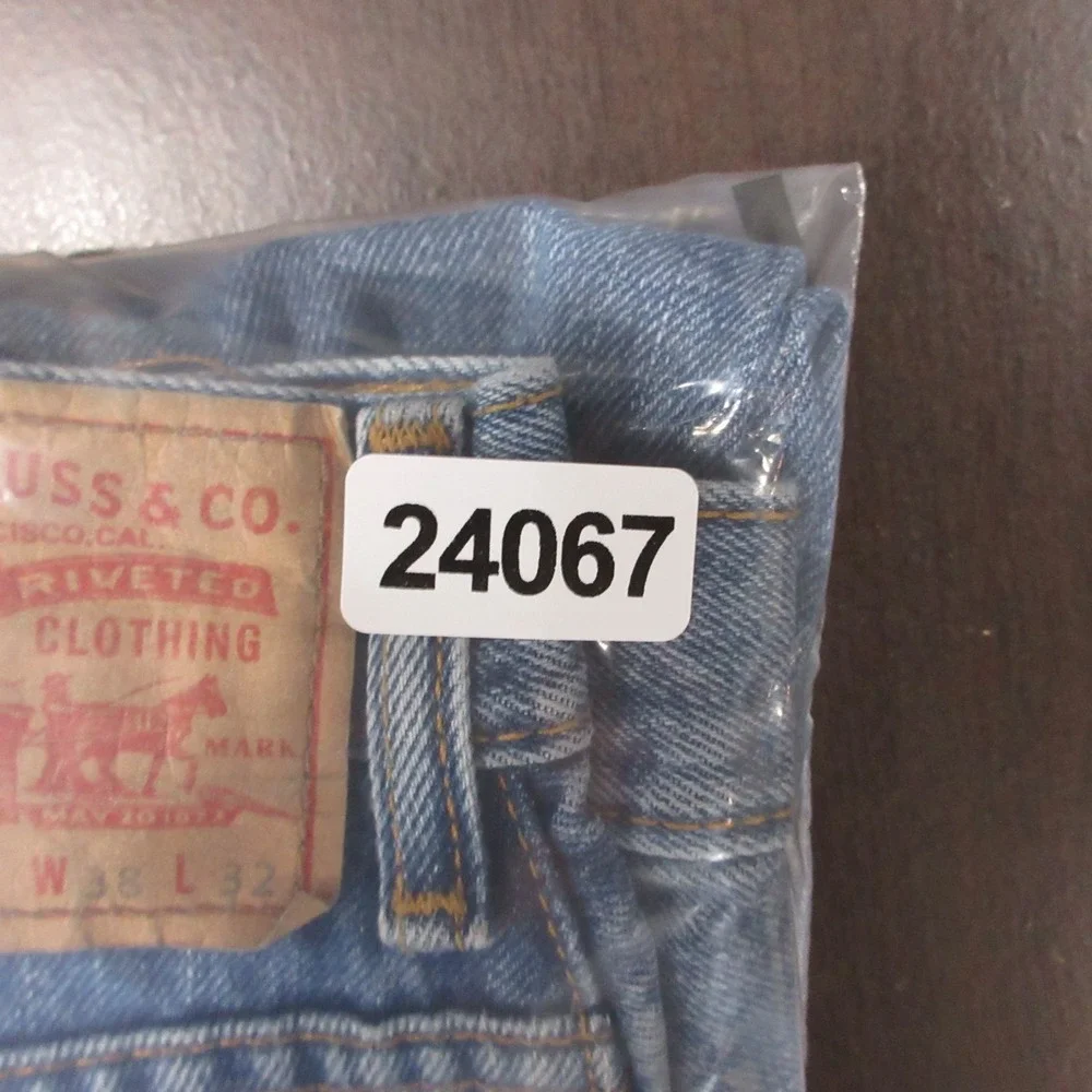 Levis Jeans Mens 38x32 Blue 517 Bootcut Western Cowboy Ranch Rodeo Denim Pants
